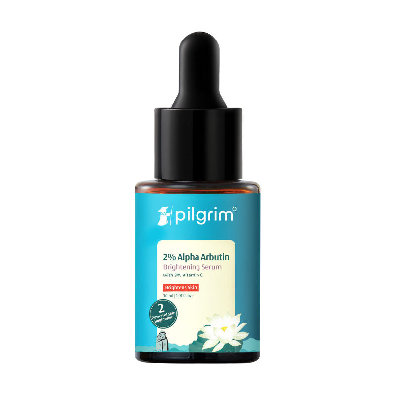 2% Alpha Arbutin & 3% Vitamin C Brightening Serum, Fades Pigmentation & Brightens Skin