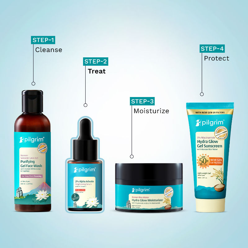 2% Alpha Arbutin & 3% Vitamin C Brightening Serum, Fades Pigmentation & Brightens Skin