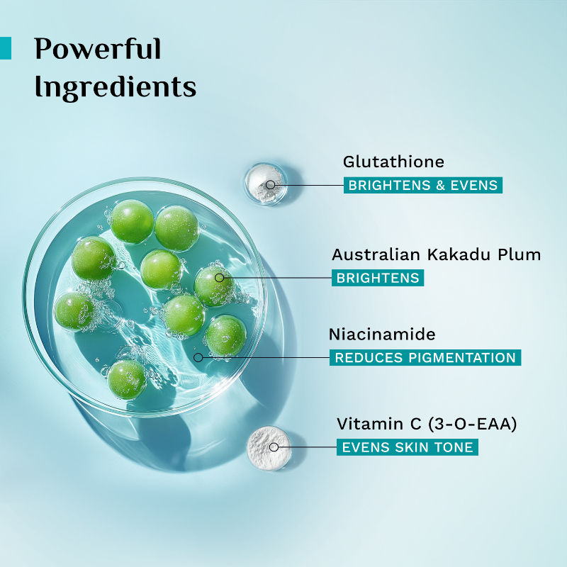 Vitamin C Brightening Gel Face Wash For Triple Glow+++