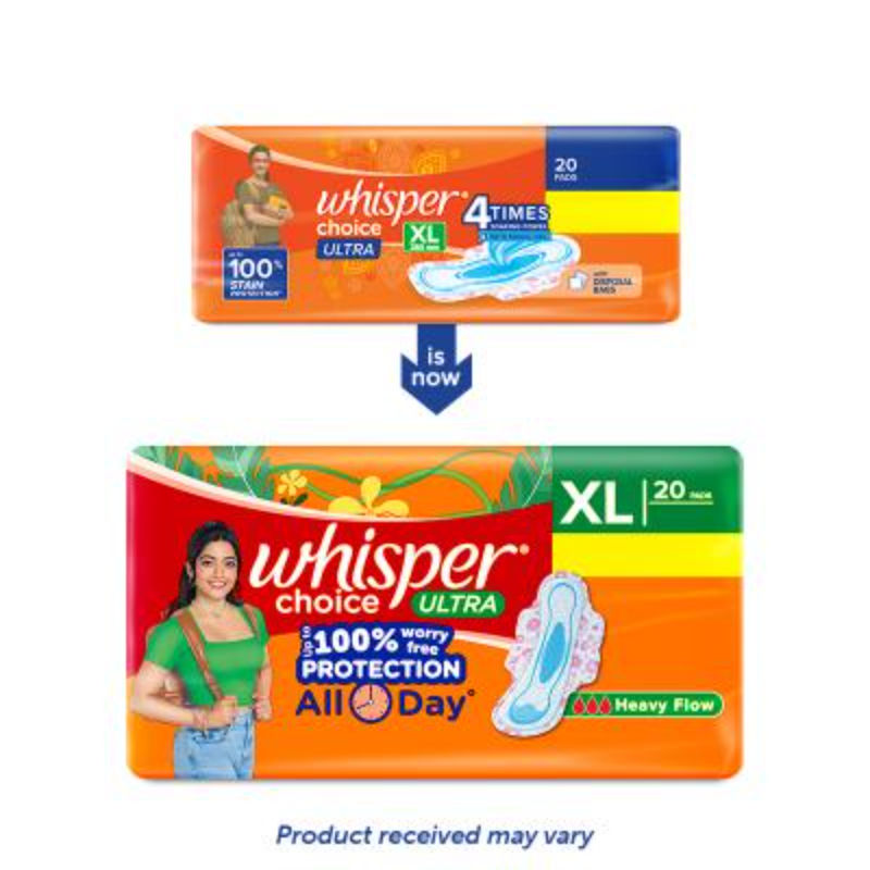 Choice Ultra XL 20s Sanitary Pads for Women