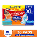 Choice XL, 36 XL Pads for medium to heavy flow, Gives Up to 100% worry-free protection