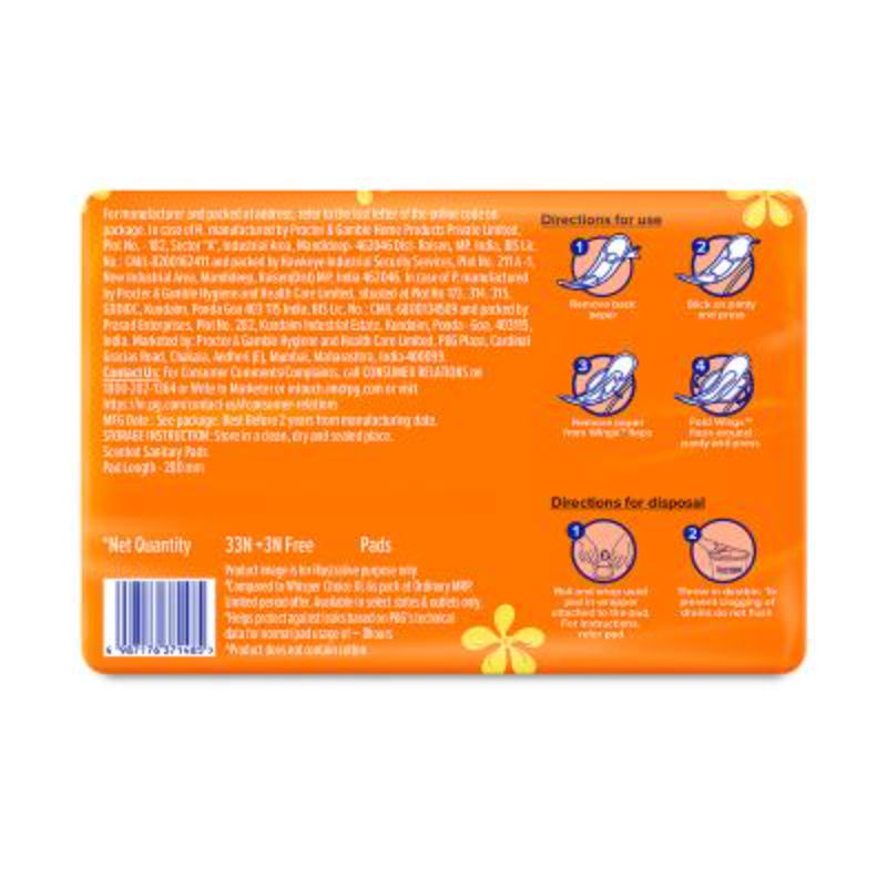 Choice XL, 36 XL Pads for medium to heavy flow, Gives Up to 100% worry-free protection