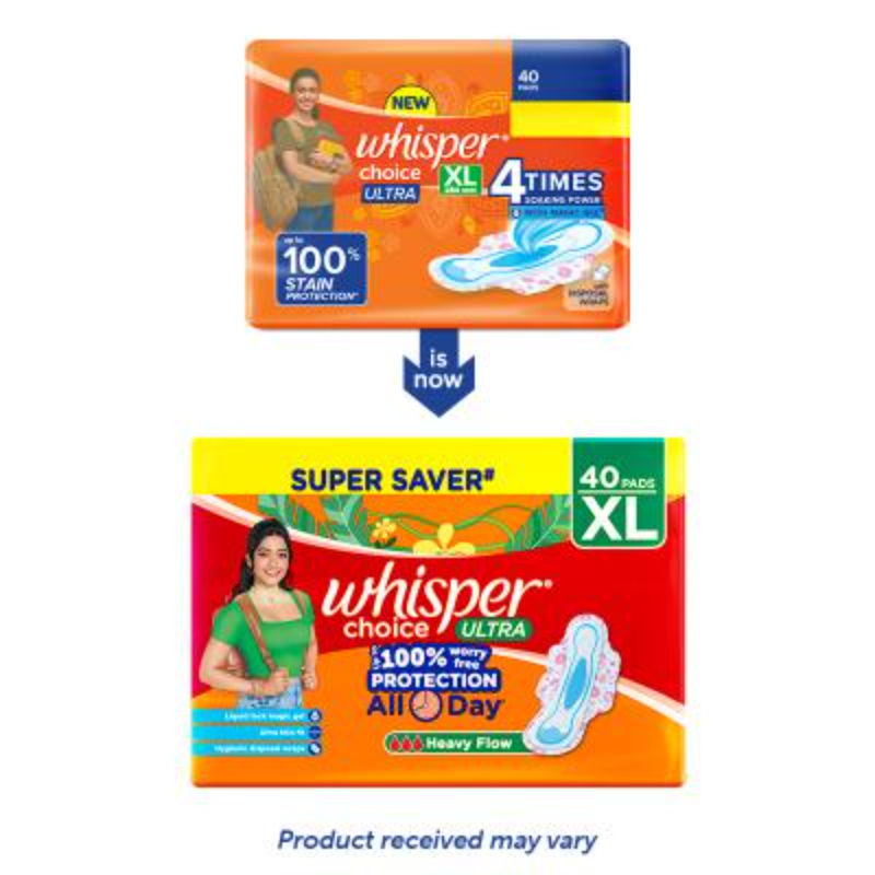 Choice Sanitary XL Pads With Wings For Women