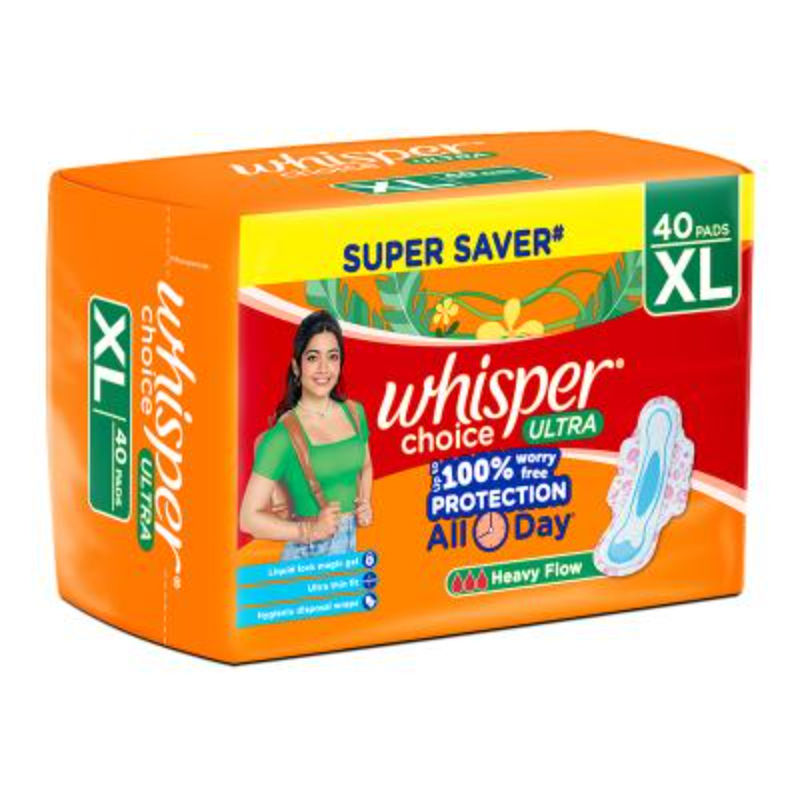Choice Sanitary XL Pads With Wings For Women