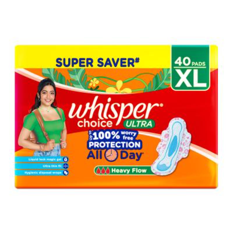 Choice Sanitary XL Pads With Wings For Women
