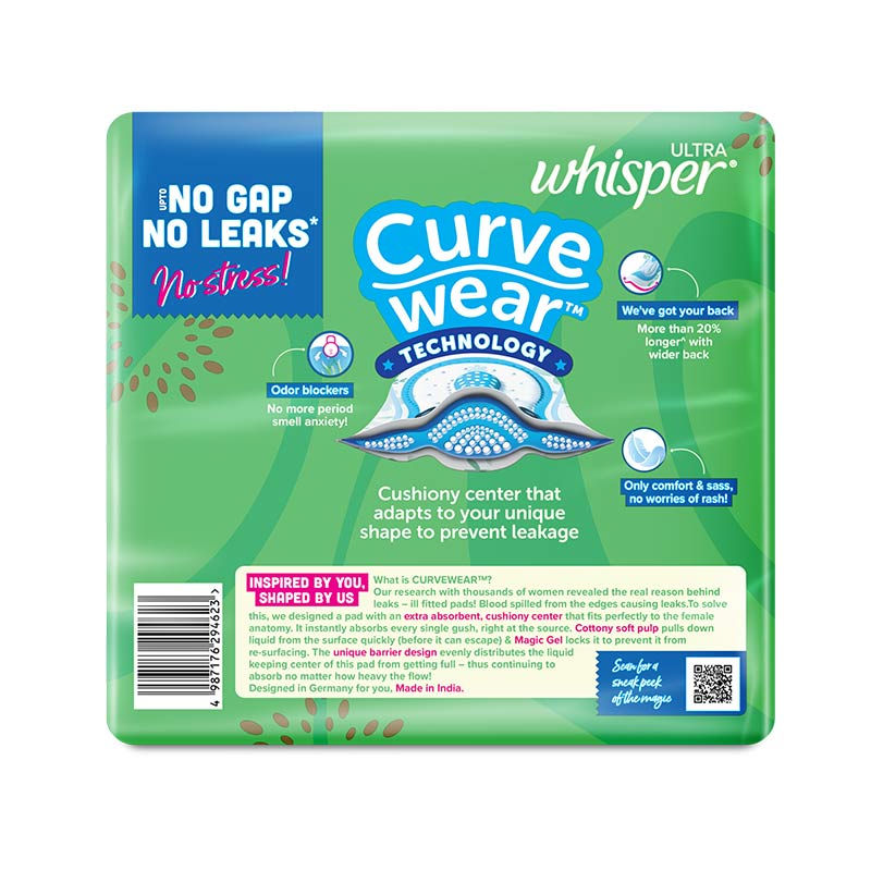 Ultra Upto No Gap No Leaks Sanitary Pads, 48 XL Pads, For Heavy Flow Protection
