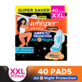 Choice Nights, 40 XXL Pads, Gives Up to 100% worry-free protection all night