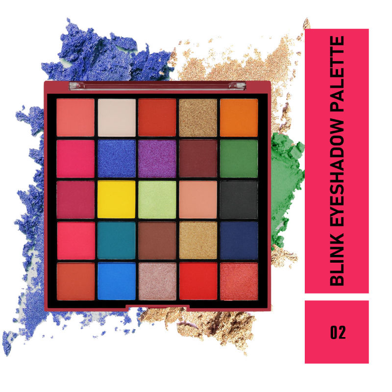 25 Colors Blink Eyeshadow Palette - 02