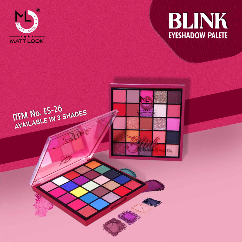 25 Colors Blink Eyeshadow Palette