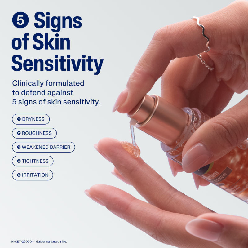 Healthy Renew Facial Serum with Purified Peptides, For Firmness & Barrier Protection