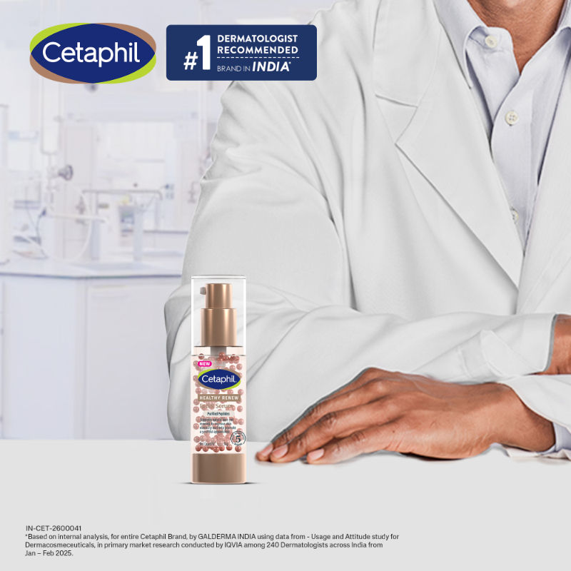 Healthy Renew Facial Serum with Purified Peptides, For Firmness & Barrier Protection