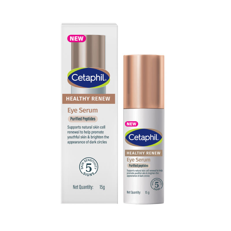 Healthy Renew Eye Serum with Purified Peptides, Reduces Dark Circles & Fine Lines