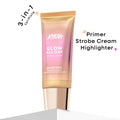 Nykaa Glow All Day Illuminating Strobe Cream + Moisturising Primer + Highlighter