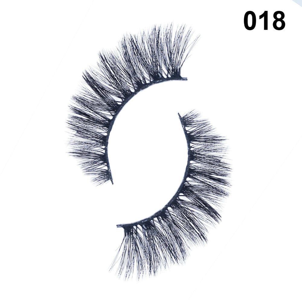 Dramatic, Party Style Long and Natural False Eyelashes - 18