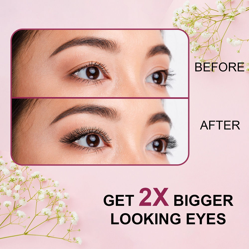 Long and Natural Look False Eyelashes - 21