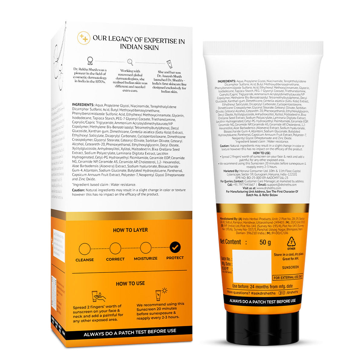Centella & Niacinamide Oil-Free Matte Sunscreen SPF 50+ PA++++