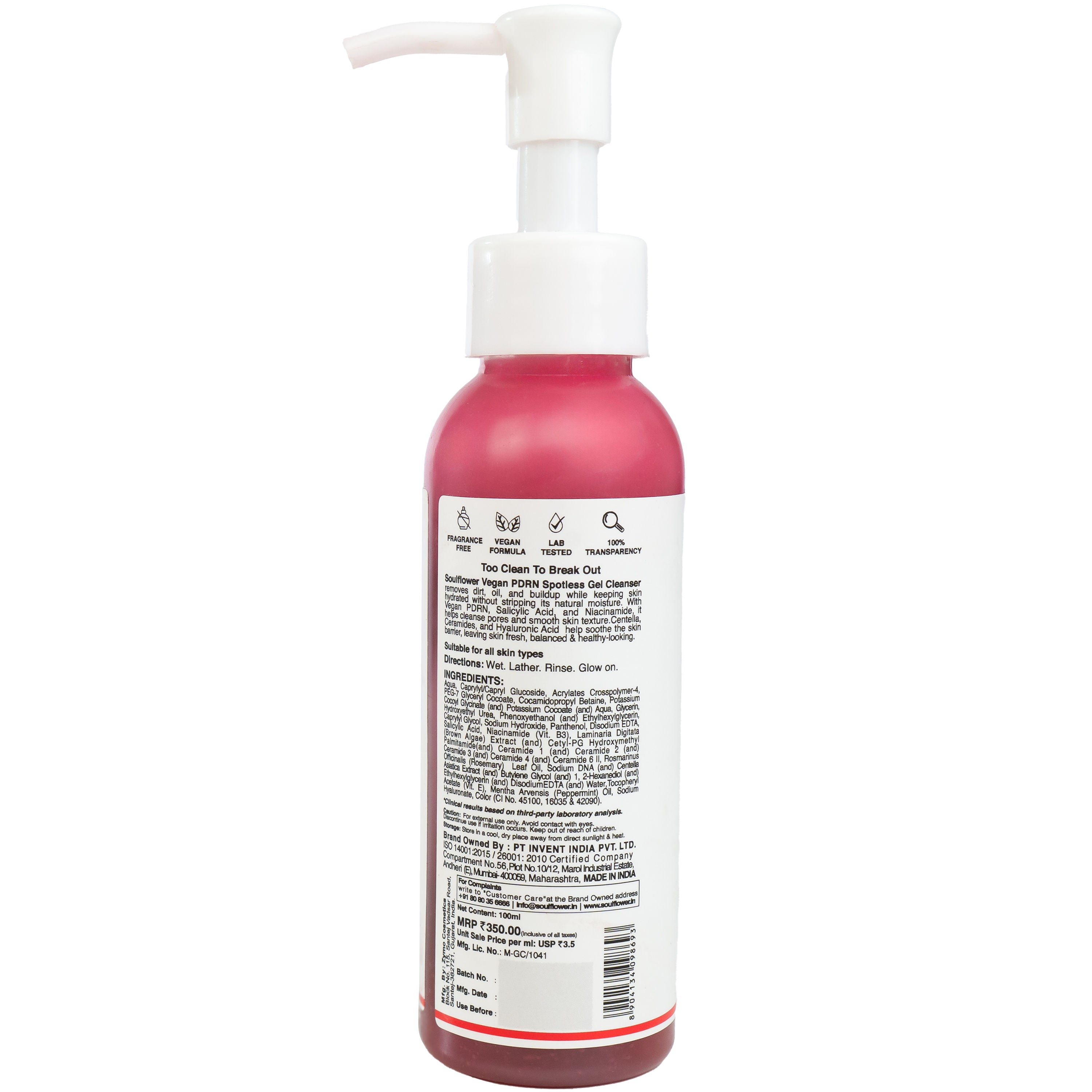 Vegan PDRN Spotless Gel Cleanser