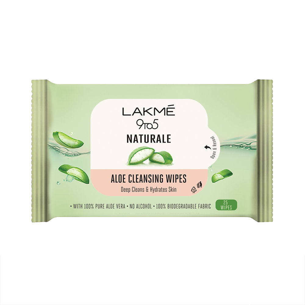 9to5 Natural Aloe Cleansing Wipes