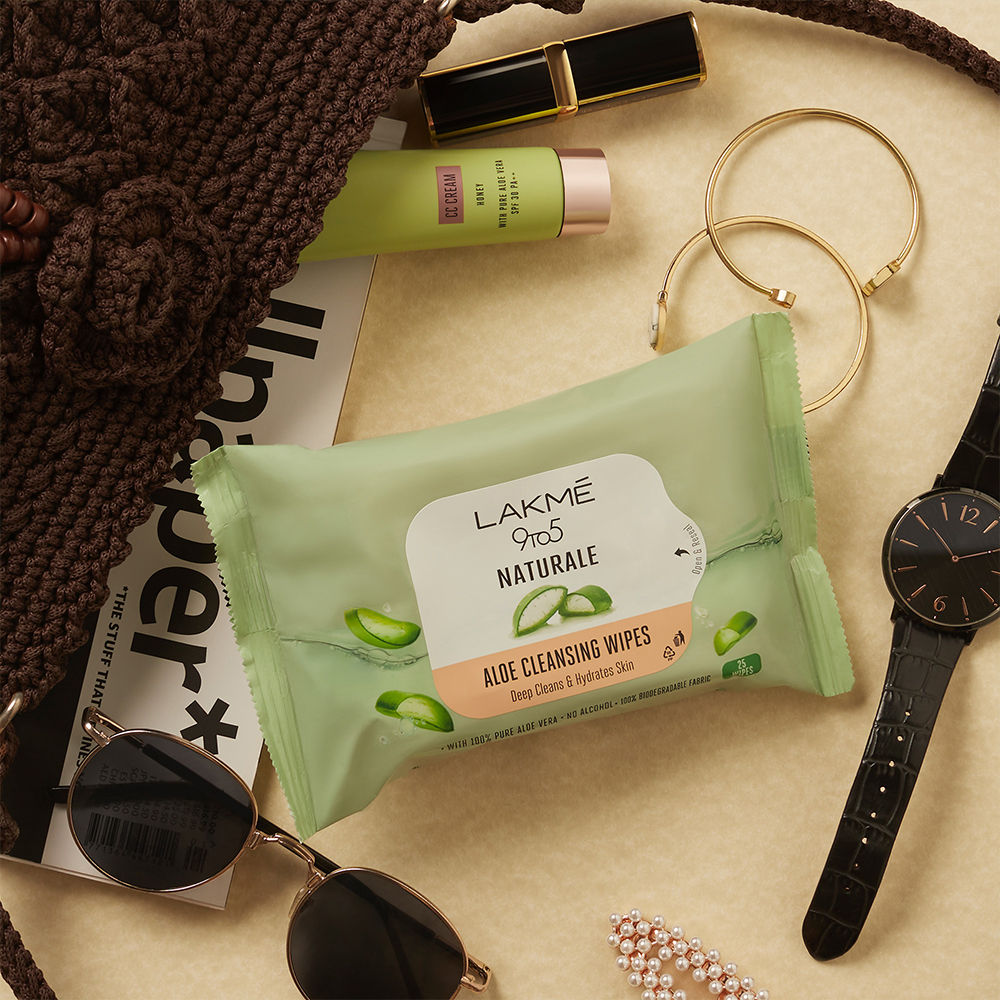 9to5 Natural Aloe Cleansing Wipes