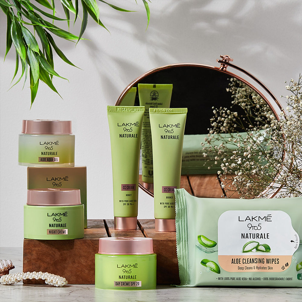 9to5 Natural Aloe Cleansing Wipes