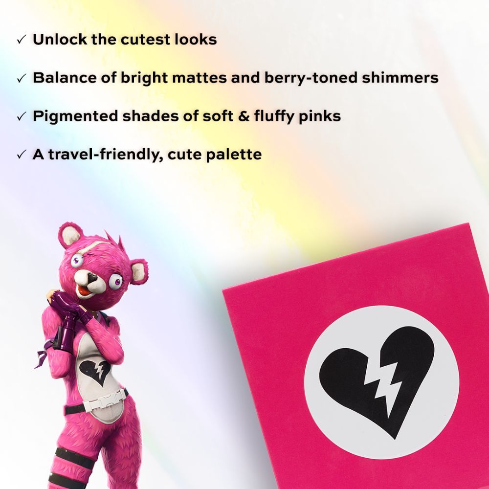 X Fortnite Cuddle Team Leader 9 Pan Shadow Palette