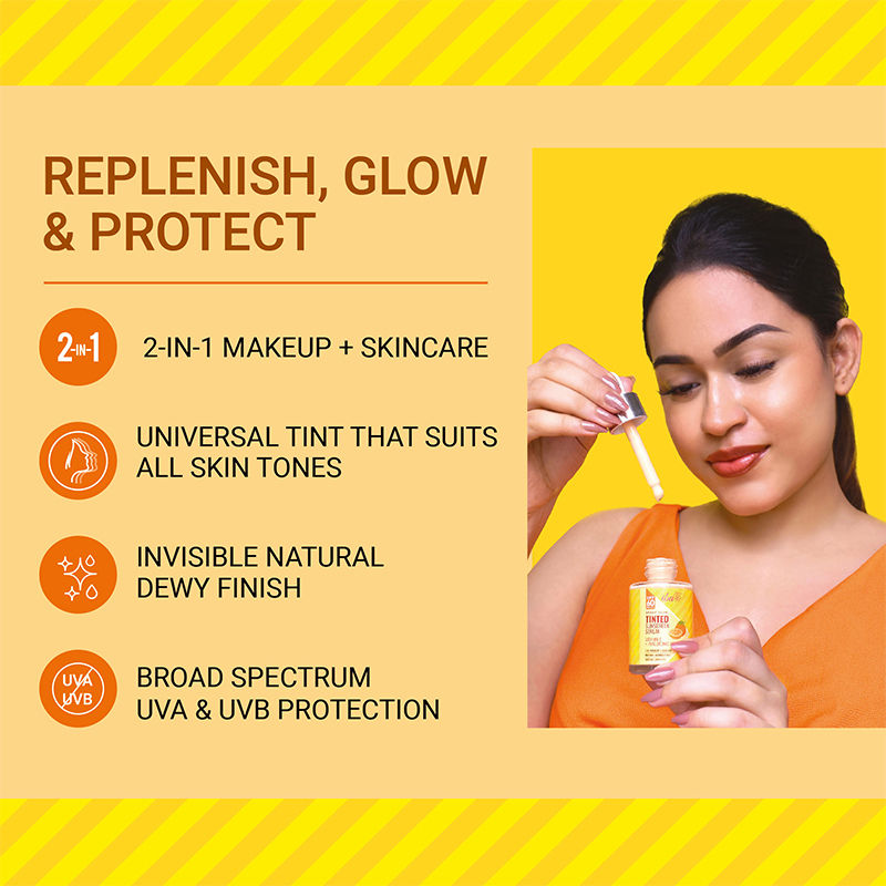 Bright Glow Tinted Sunscreen Serum SPF 60 PA++++