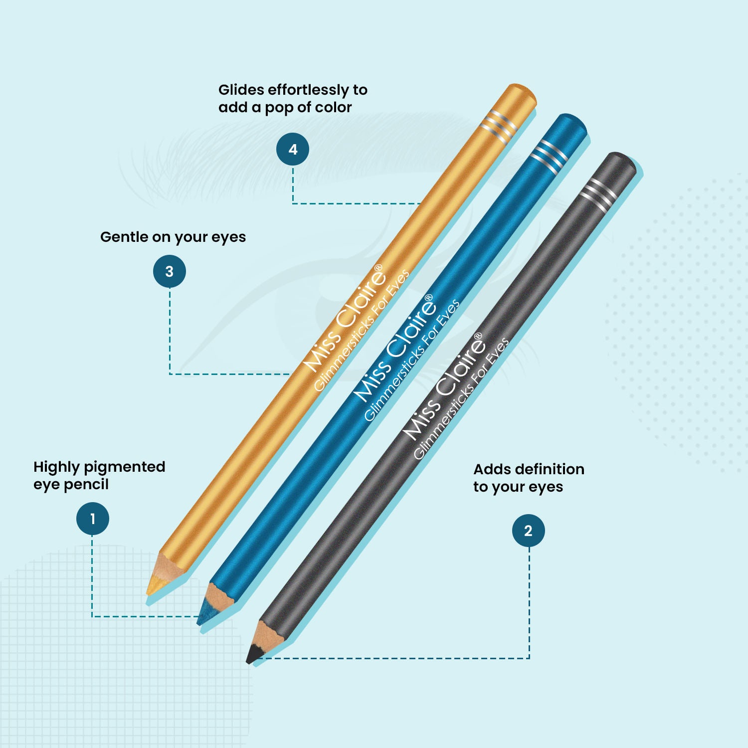 Glimmersticks For Eyes