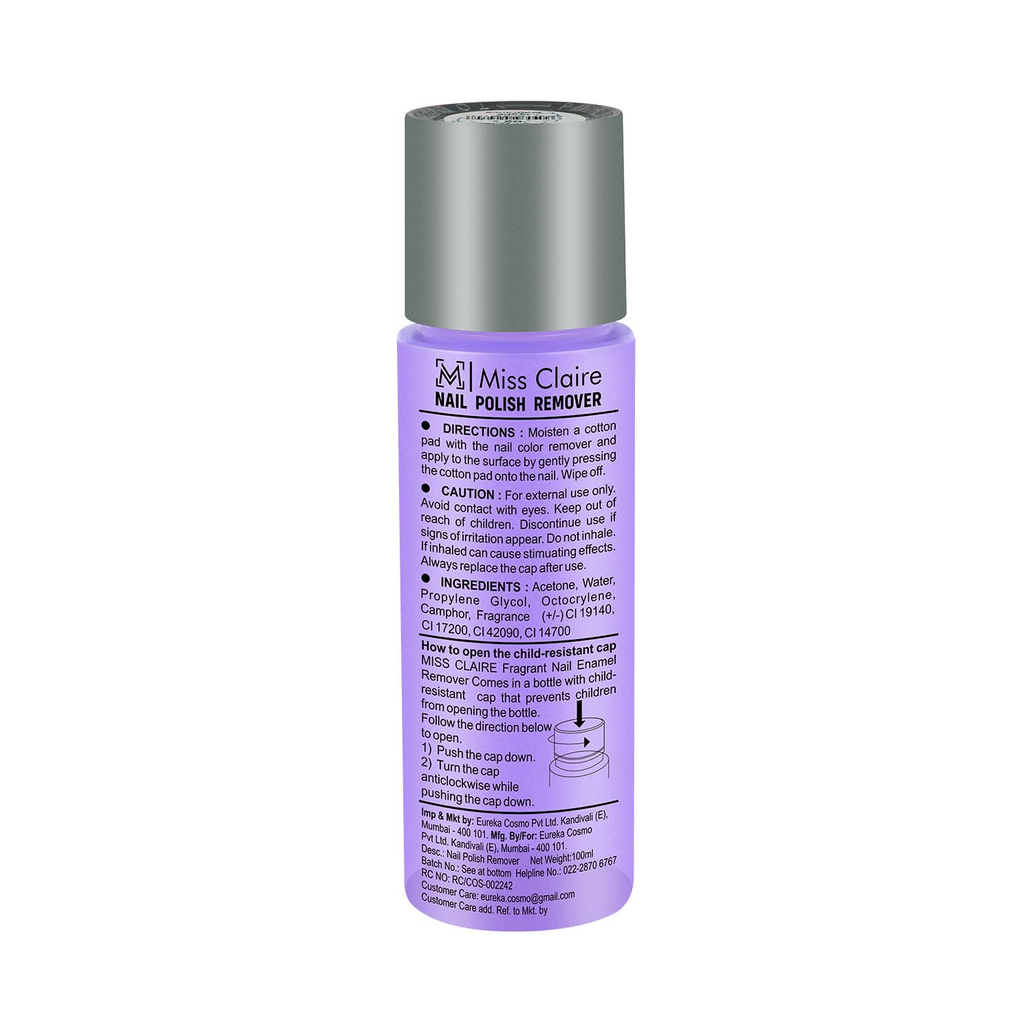 Nail Polish Remover - 02 Grape Fragrance