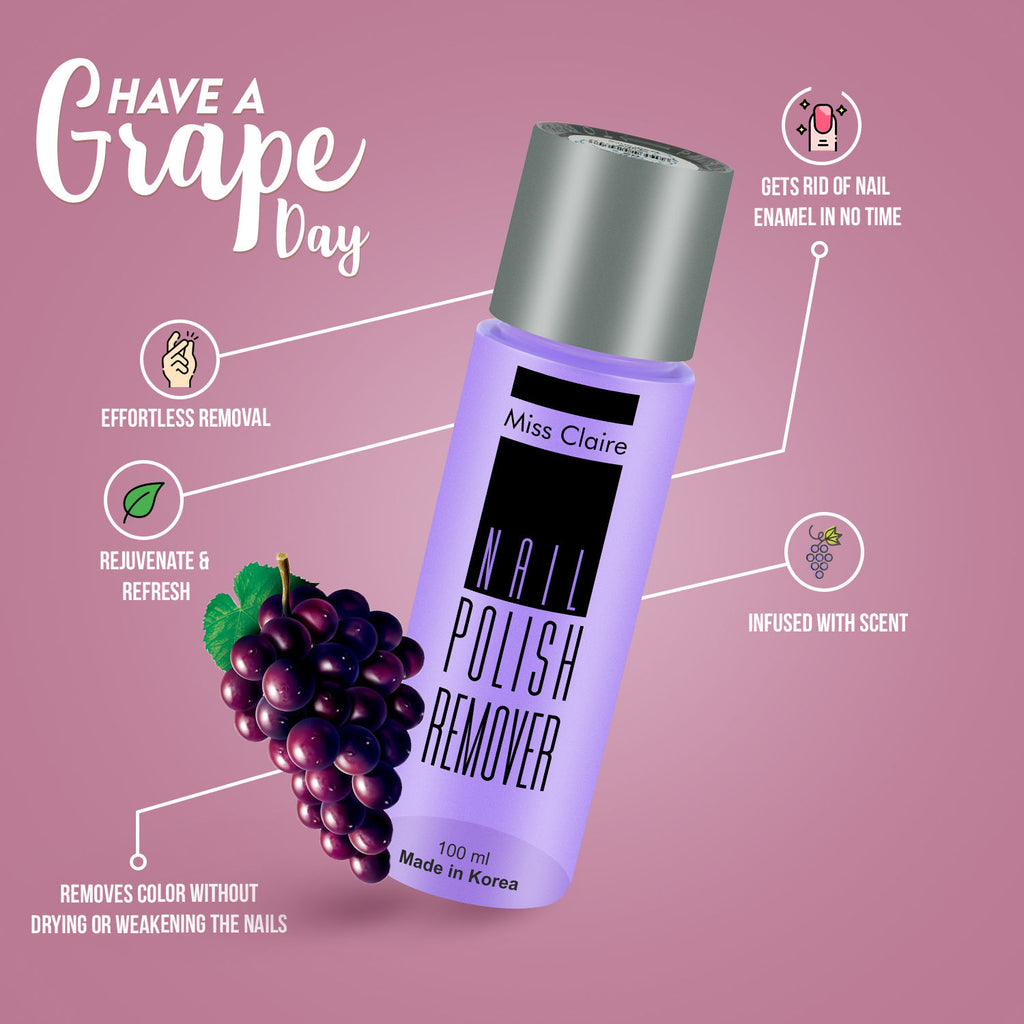 Nail Polish Remover - 02 Grape Fragrance
