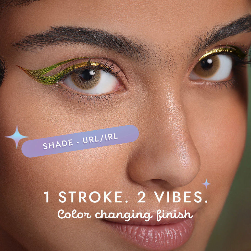 Stardust Dual Chrome Eyeliner with Holographic Finish