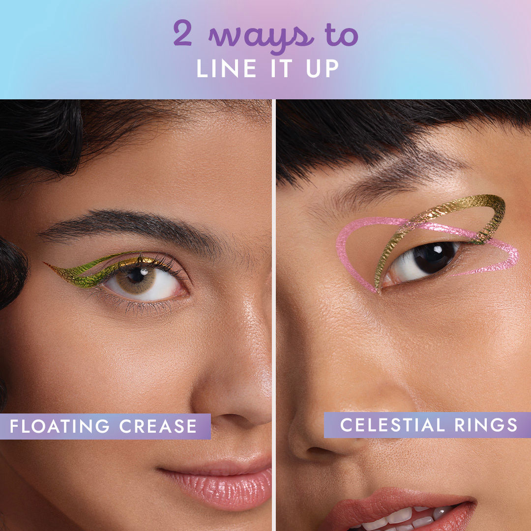Stardust Dual Chrome Eyeliner with Holographic Finish