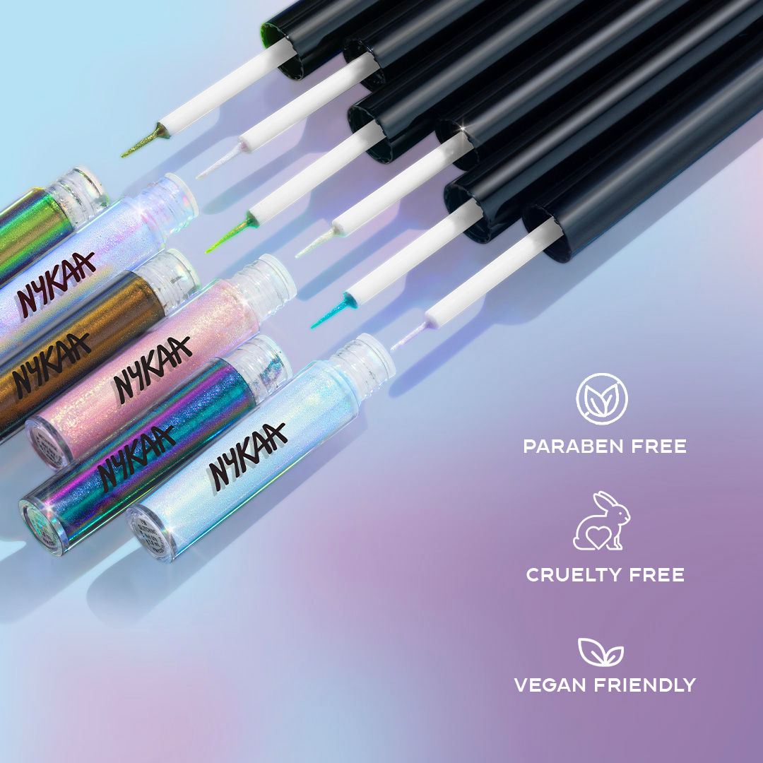 Stardust Dual Chrome Eyeliner with Holographic Finish