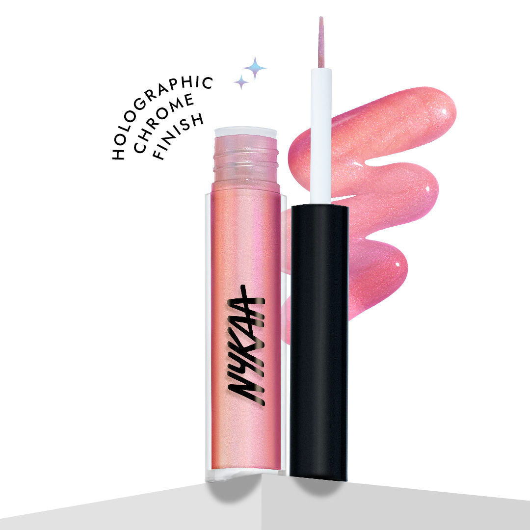 Stardust Dual Chrome Eyeliner with Holographic Finish - Metaverse