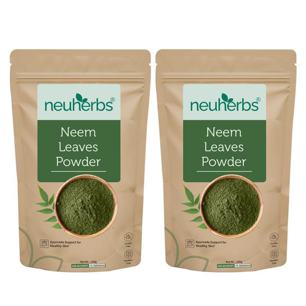 Neem Leaves Powder for Soft, Glowing and Healthy Skin with No Artificial Colour