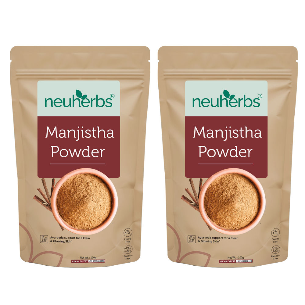 Manjistha Powder for Clean and Glowing Skin with No Artificial Colour and Additives