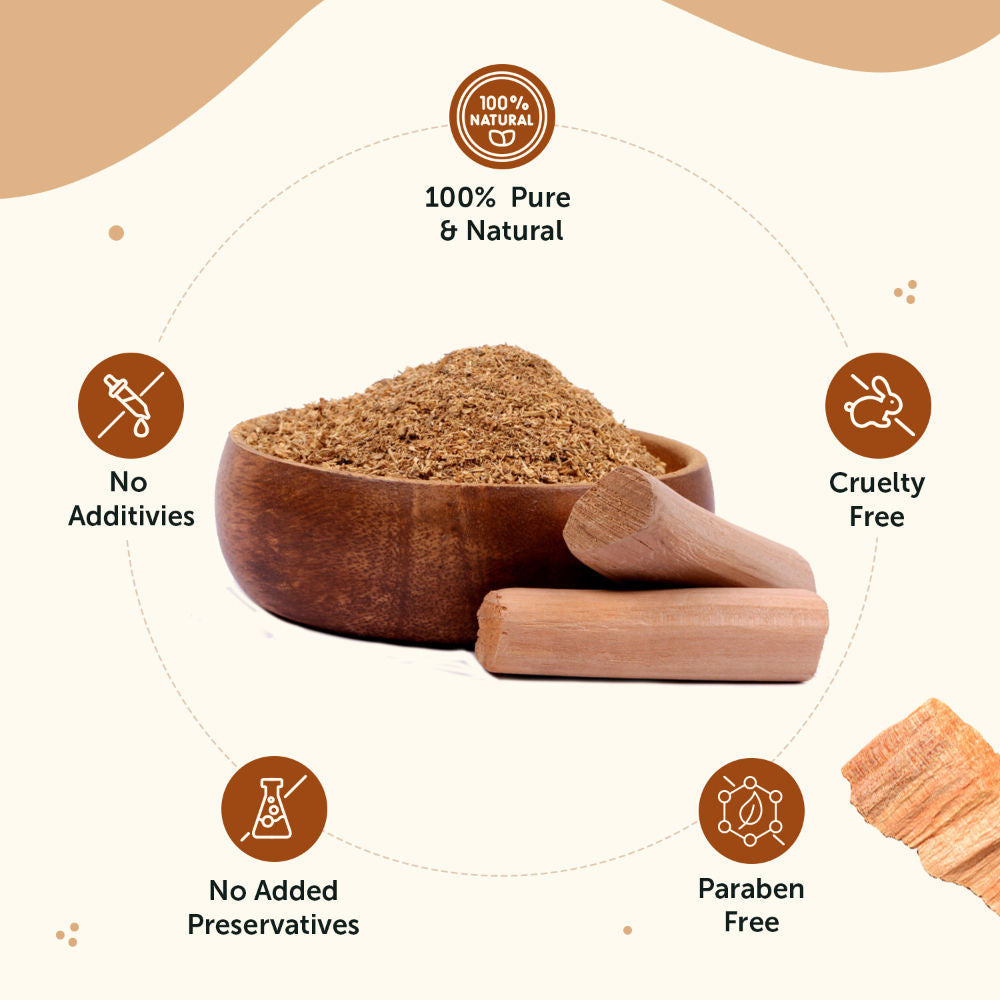 100% Pure & Natural Sandalwood Powder
