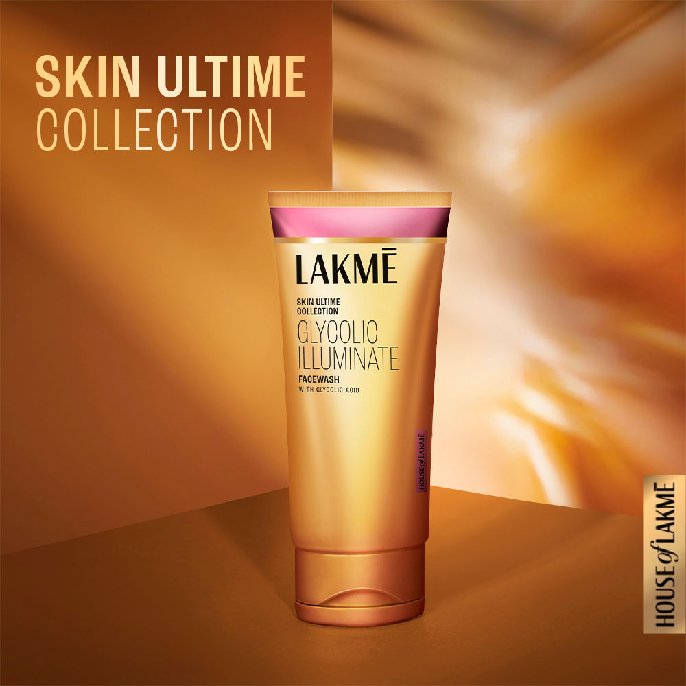 Glycolic Illuminate Facewash With Glycolic Acid For Gentle Exfoliation & Illuminated Skin