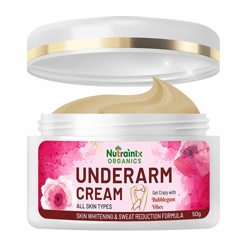 Organics Underarm Cream For All Skin Types Reduce Underarm Irritation