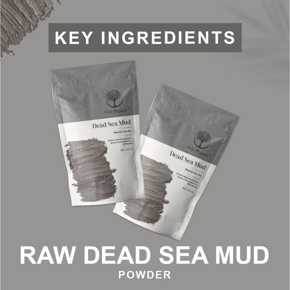 Dead Sea Mud Mineral-Rich Clay Powder