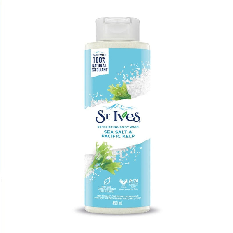 Purifying Sea Salt & Pacific Kelp Exfoliating Body Wash