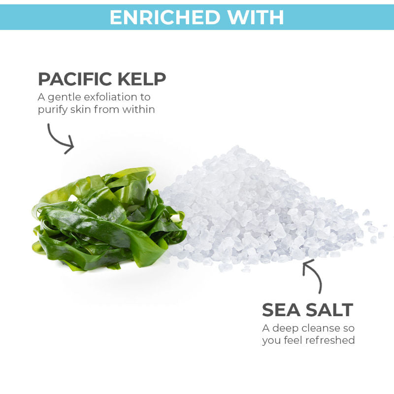 Purifying Sea Salt & Pacific Kelp Exfoliating Body Wash