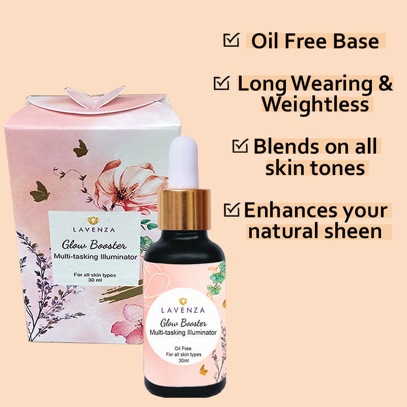 Silicone-Free, Clean Illuminating Serum + Highlighter + Glow Primer