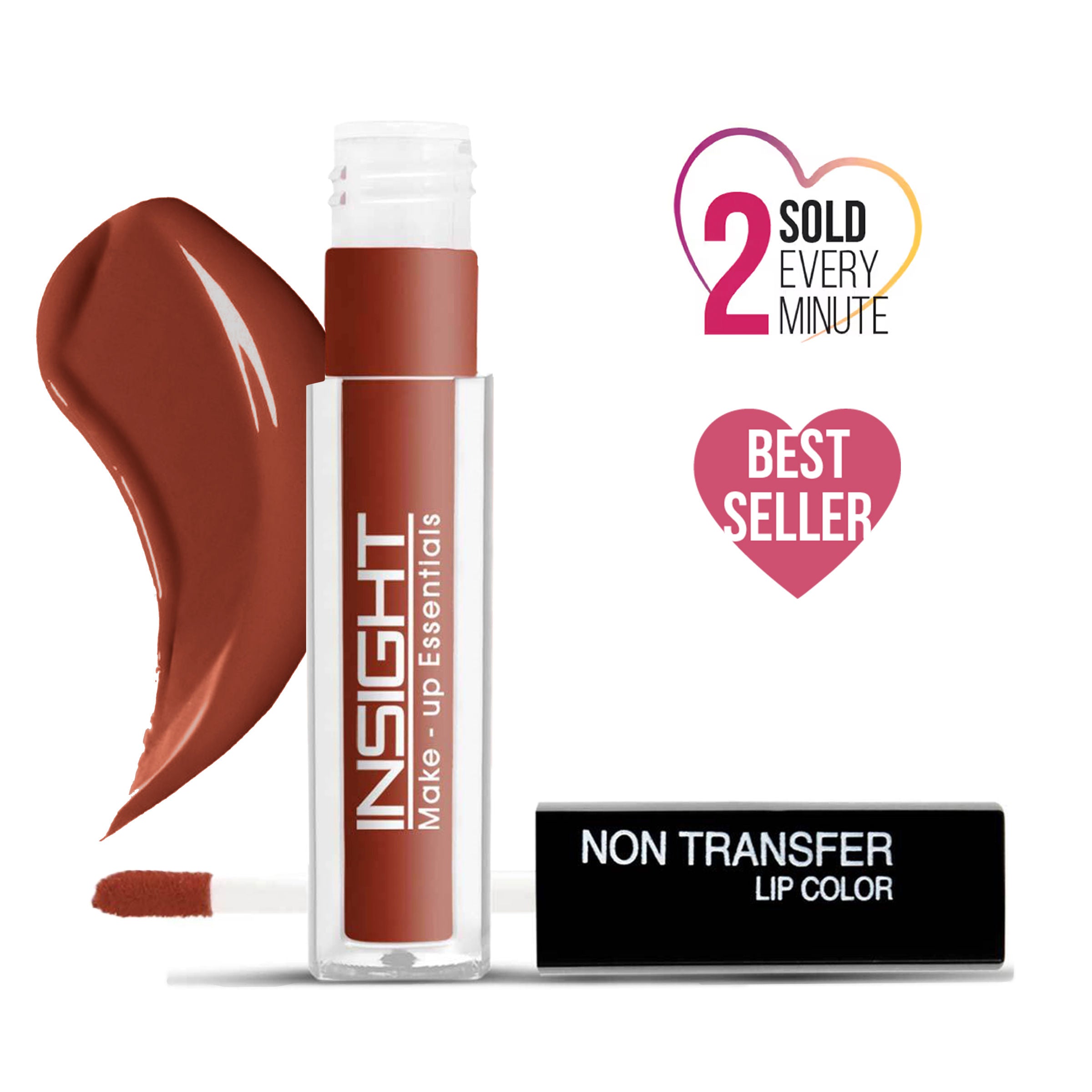 Non-Transfer Lip Color, 12hr Long Lasting Matte Lips, Moisturizing & Light Weight - 11 Coffe Command