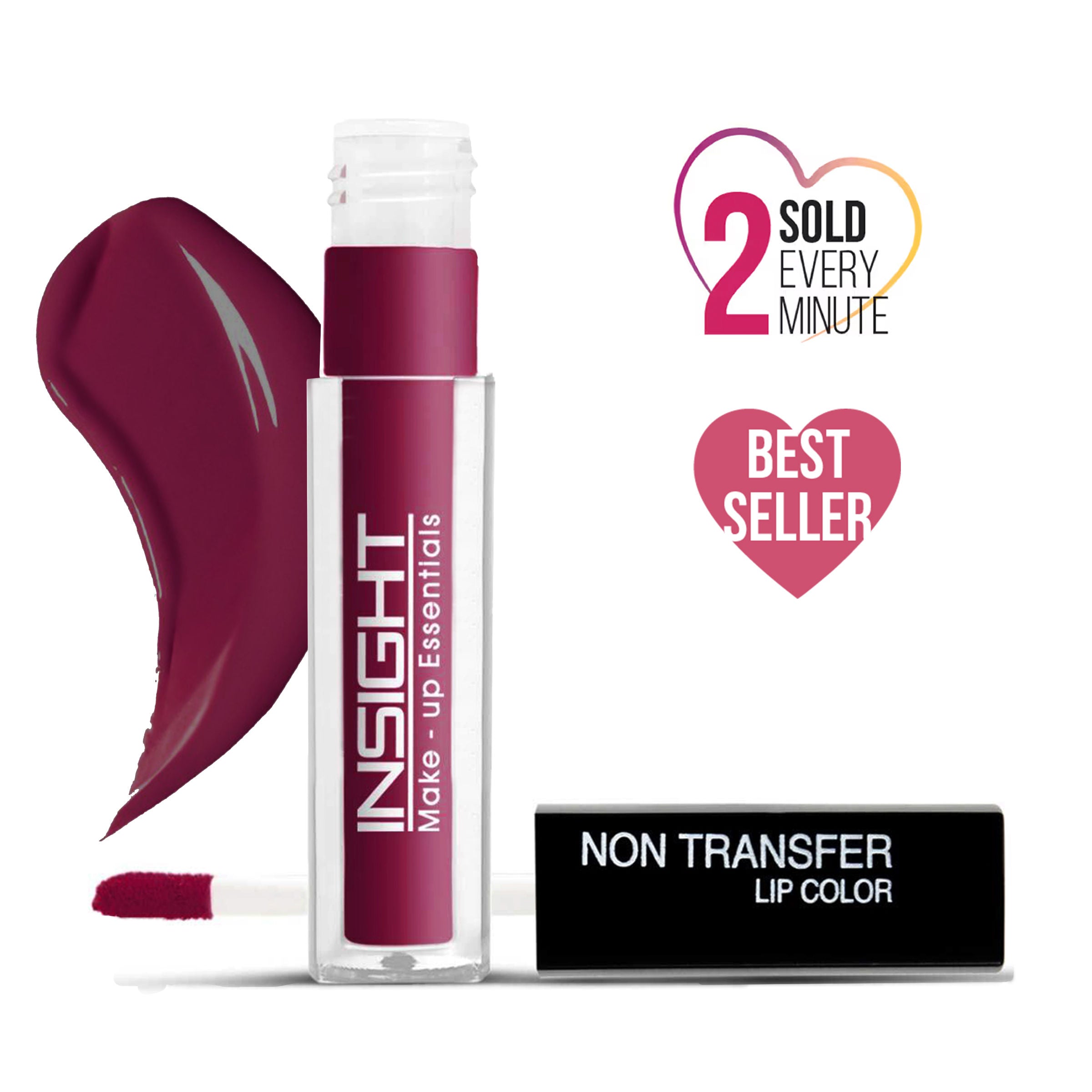 Non-Transfer Lip Color, 12hr Long Lasting Matte Lips, Moisturizing & Light Weight - Vintage