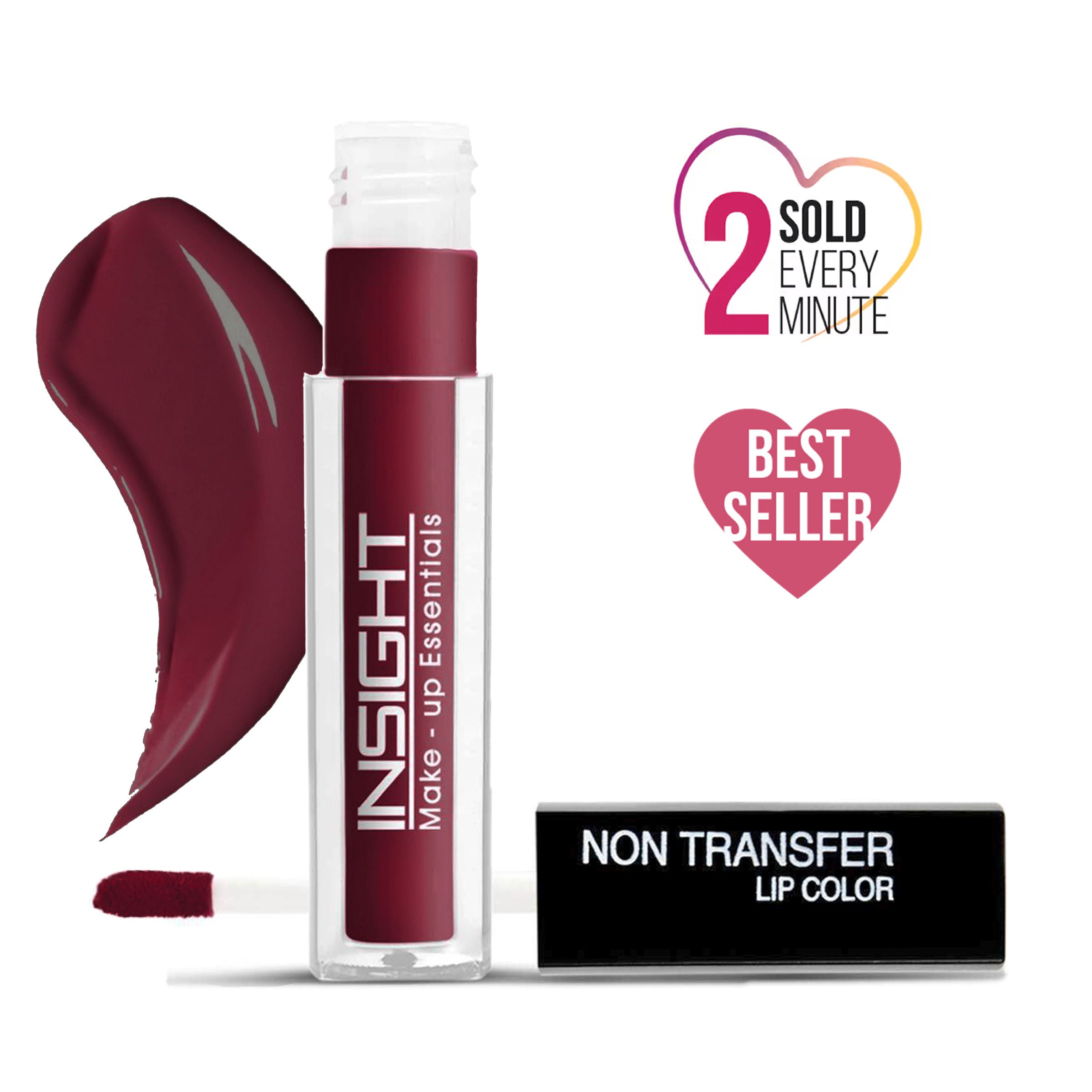 Non-Transfer Lip Color, 12hr Long Lasting Matte Lips, Moisturizing & Light Weight - Dive