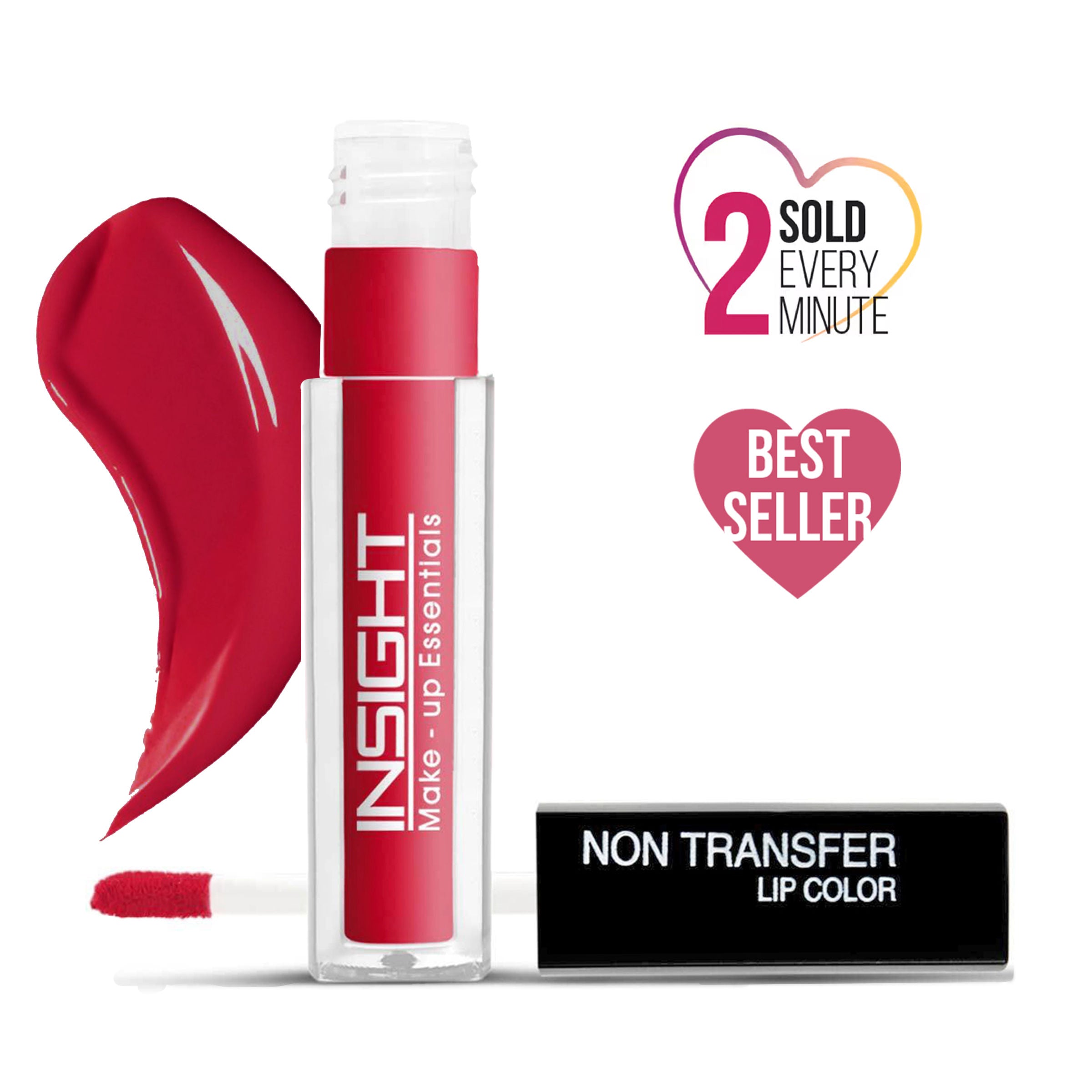 Non-Transfer Lip Color, 12hr Long Lasting Matte Lips, Moisturizing & Light Weight - Glam