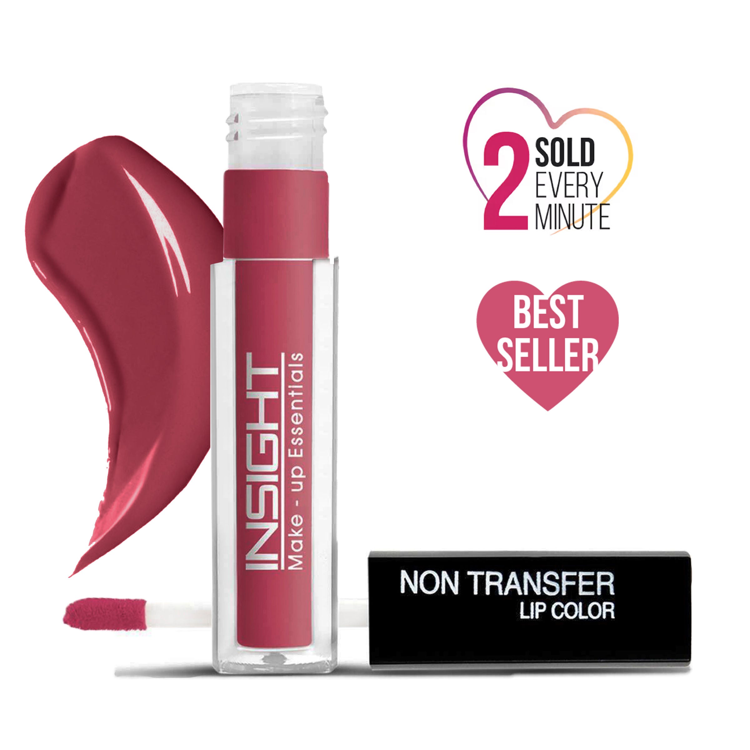 Non-Transfer Lip Color, 12hr Long Lasting Matte Lips, Moisturizing & Light Weight - Charmed