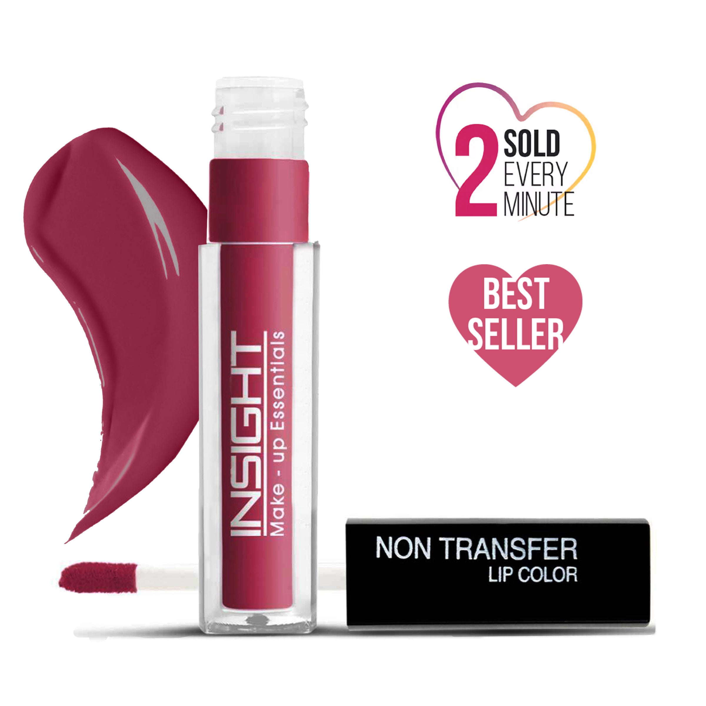 Non-Transfer Lip Color, 12hr Long Lasting Matte Lips, Moisturizing & Light Weight - Wild Card