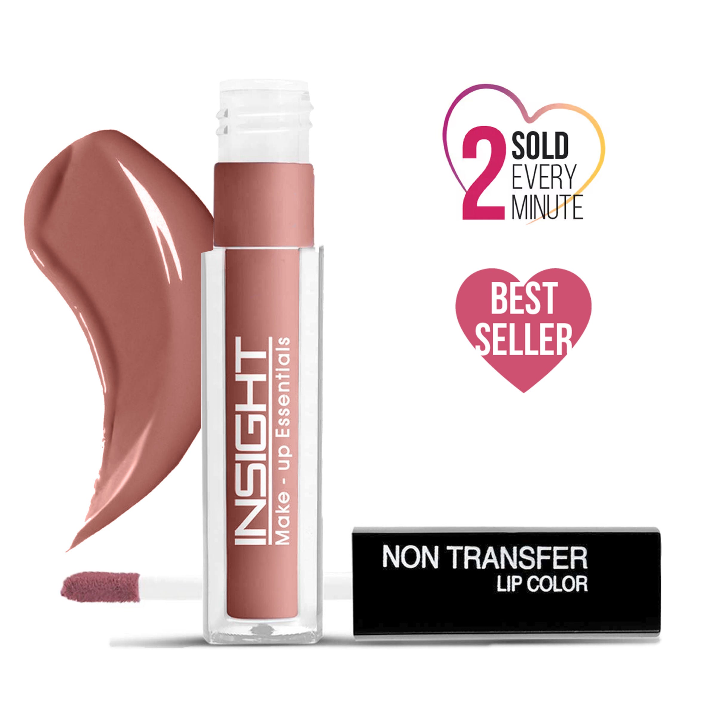 Non-Transfer Lip Color, 12hr Long Lasting Matte Lips, Moisturizing & Light Weight - Boujee