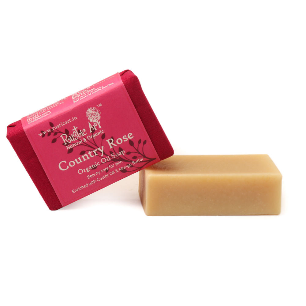 Organic Country Rose Soap